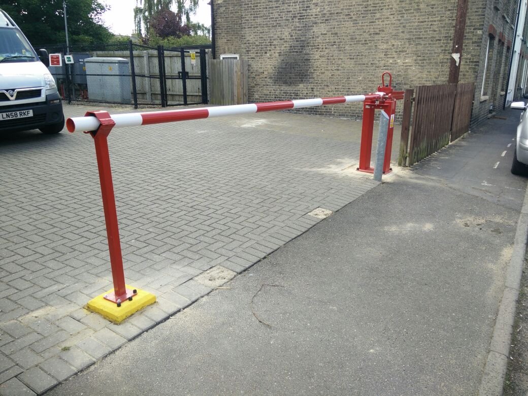 manual car park barrier Mottisfont